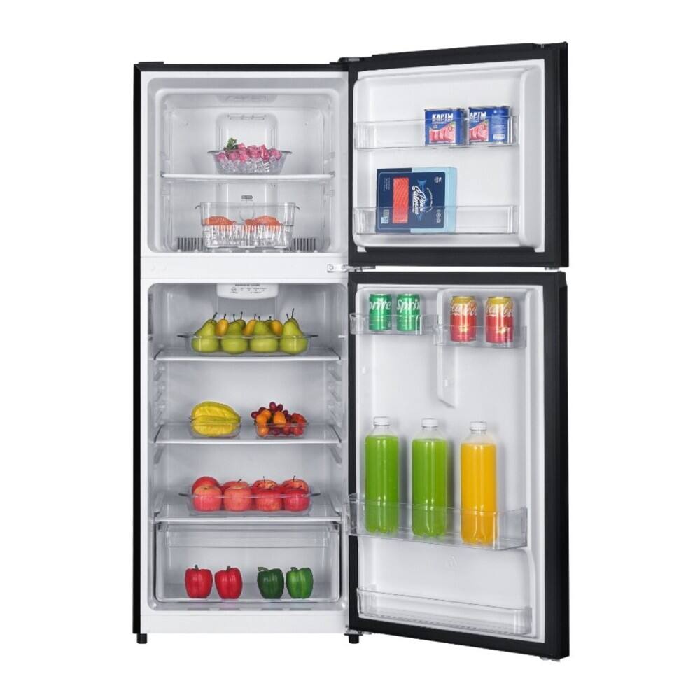 Alt View 3. Verona - Verona 24 in. Top Freezer Refrigerator with 12 cu. ft. Storage Capacity (Black) - Black.