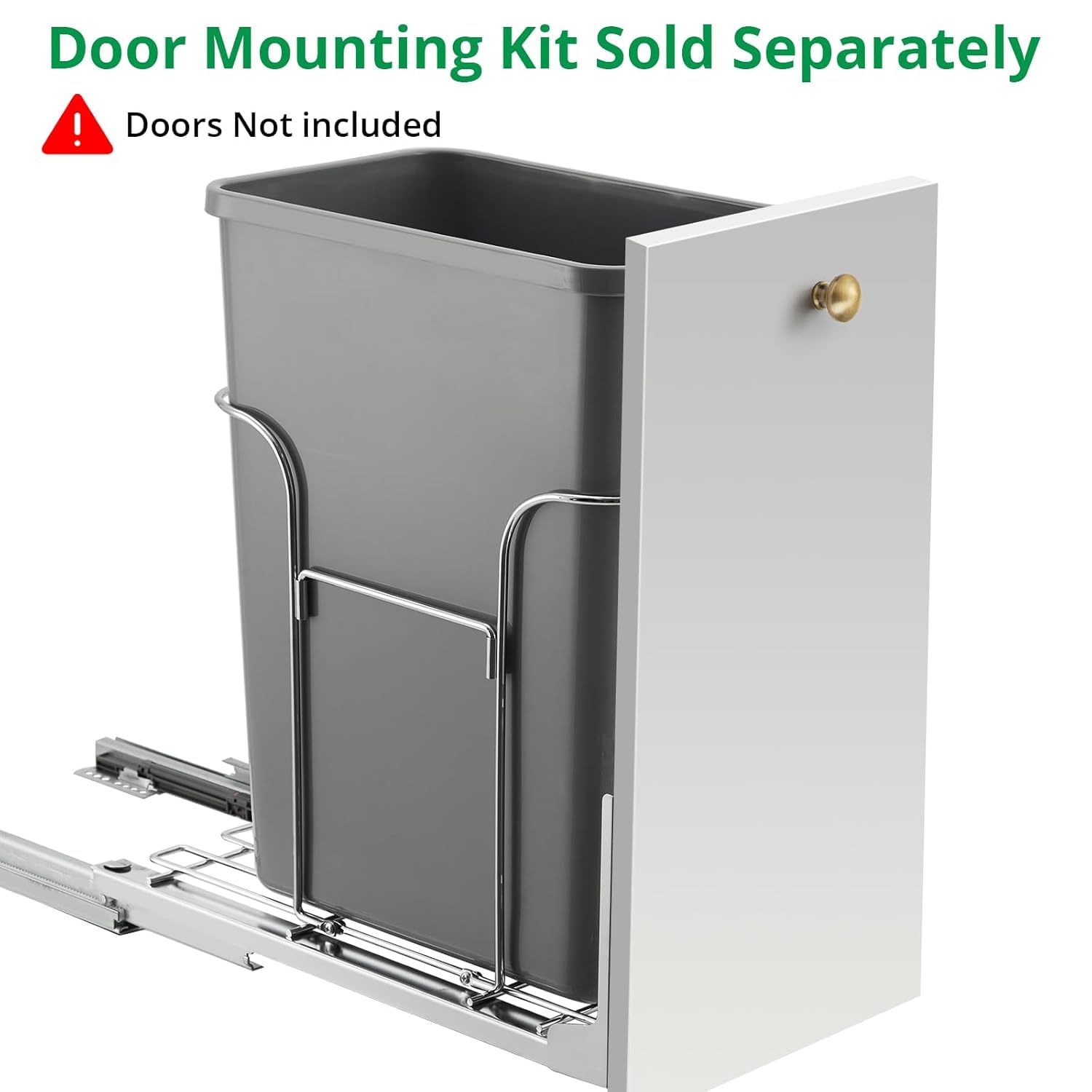 Door Mounting Kit Sold Separately  
Doors Not Included