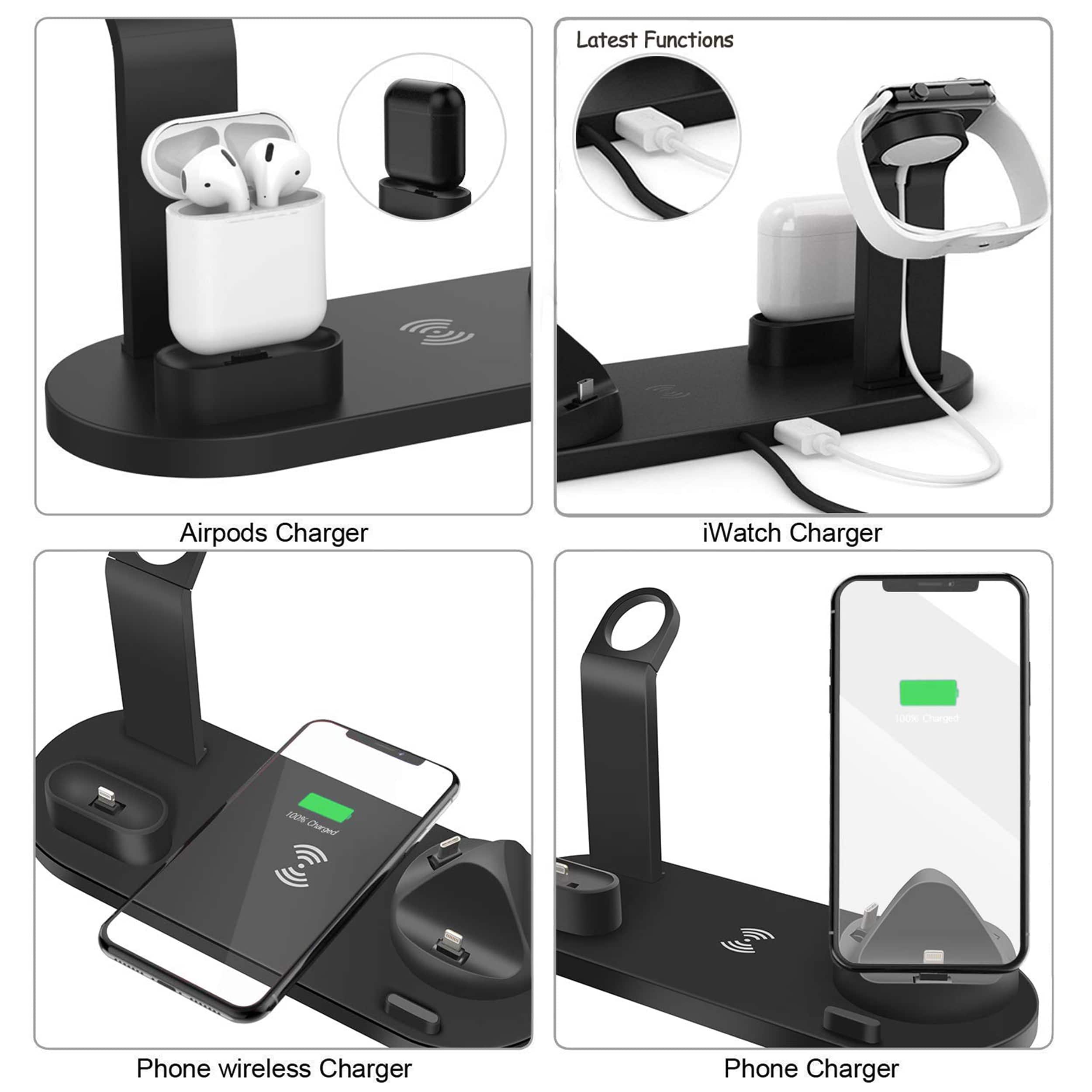 Airpods Charger, iWatch Charger, Phone wireless Charger, Phone Charger