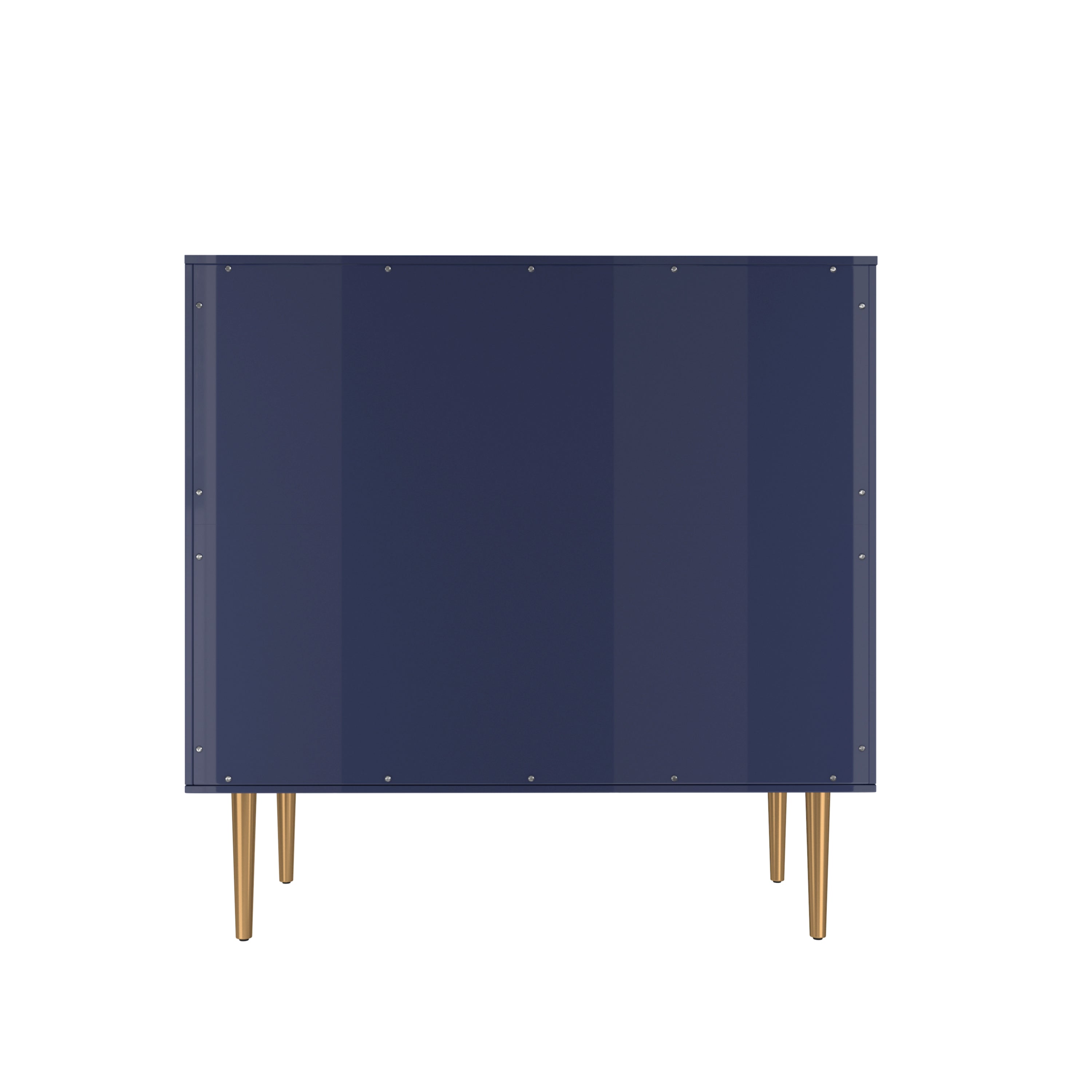 Alt View 10. Boyel Living - 2 Door Locker Accent Cabinet - Navy.