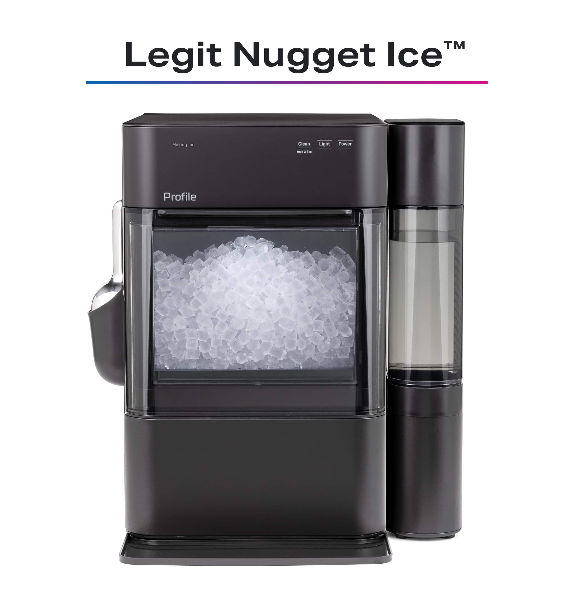 Legit Nugget Ice™
Clean Light Power
Profile
Making Ice