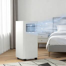 Loheer - Portable Air Conditioner 8000 BTU Mobile AC Unit with Window Kit