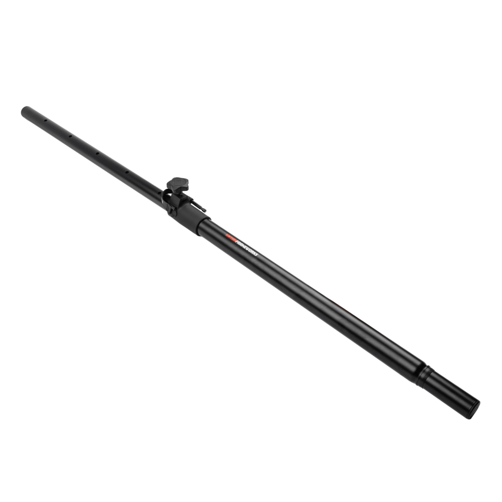 Angle. Gator Frameworks - Adjustable Sub Pole, with Heavy-Duty All-Steel Construction, Dual-Diameter Tube, Adjustable Height & Built-In Safety Pin.