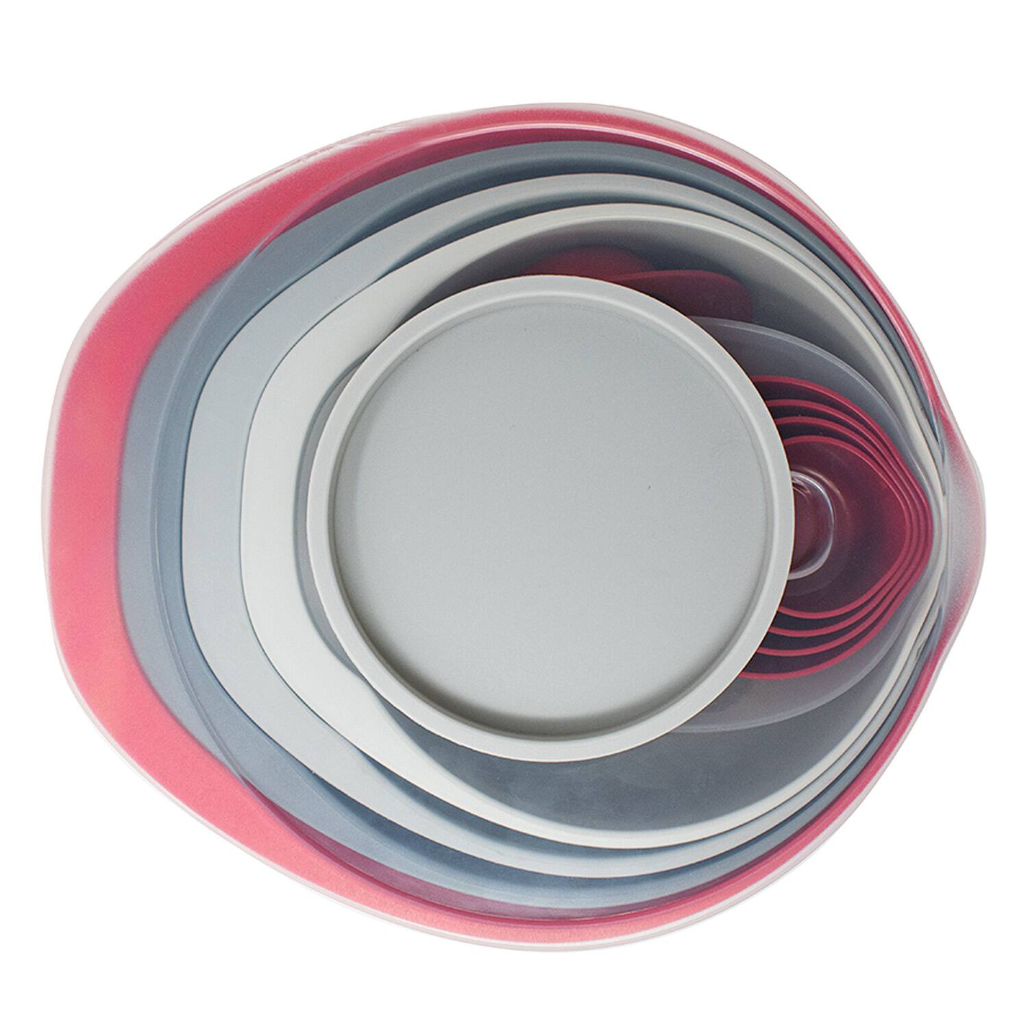 Alt View 4. Norpro - Nested Mixing Bowls and Measuring Cups, 12 Piece Set - Multicolored.