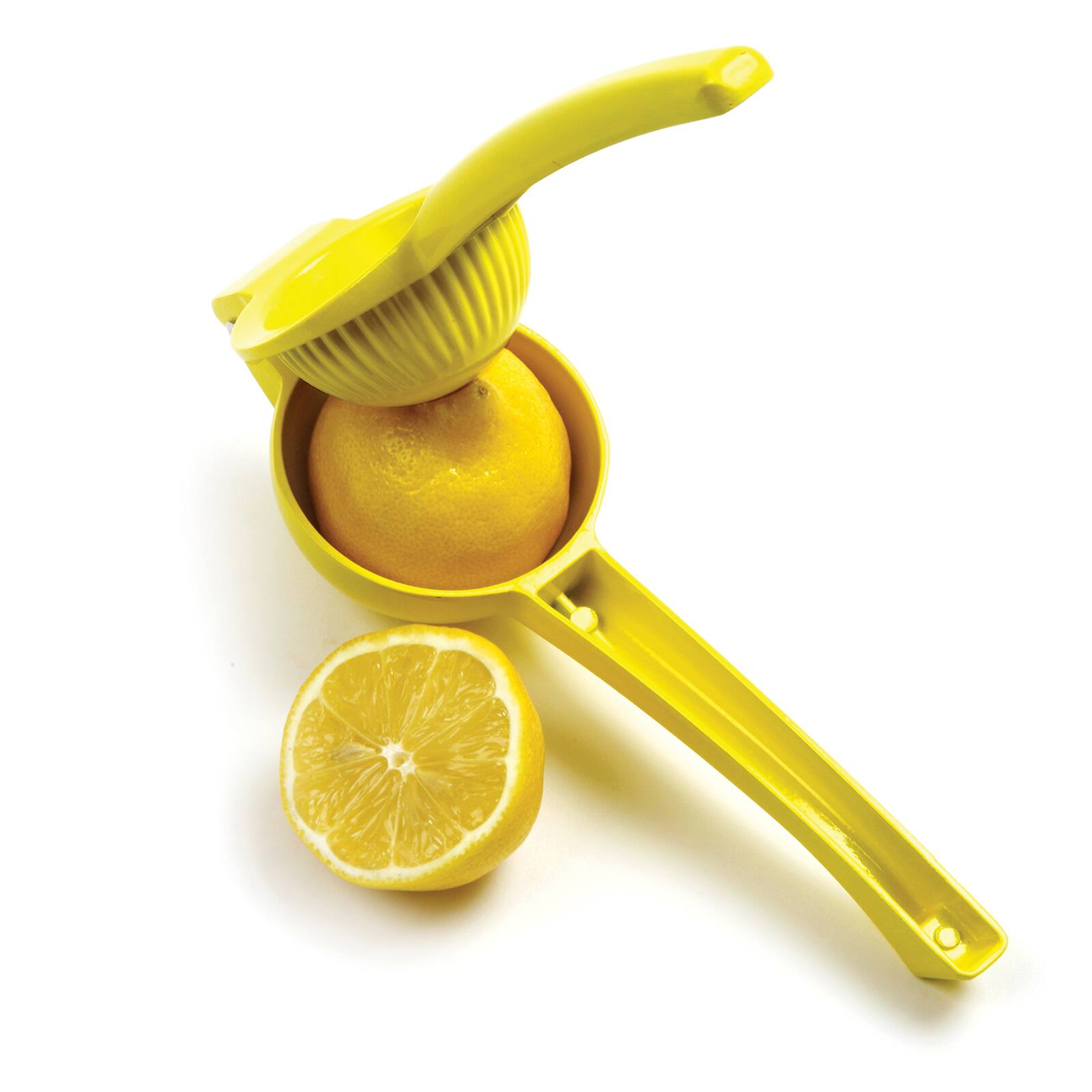 Alt View 1. Norpro - Aluminum Lemon Juicer, Yellow - Yellow.