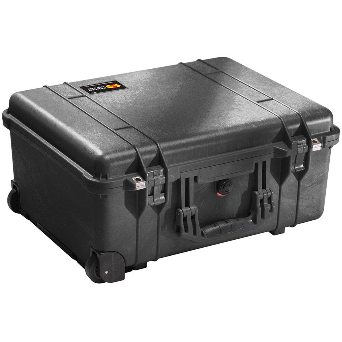 Alt View 1. Pelican - Pelican 1560SC Protector Watertight Wheeled Studio Case with Yellow Dividers, Bundle with PC1569 Lid Organizer, Black.