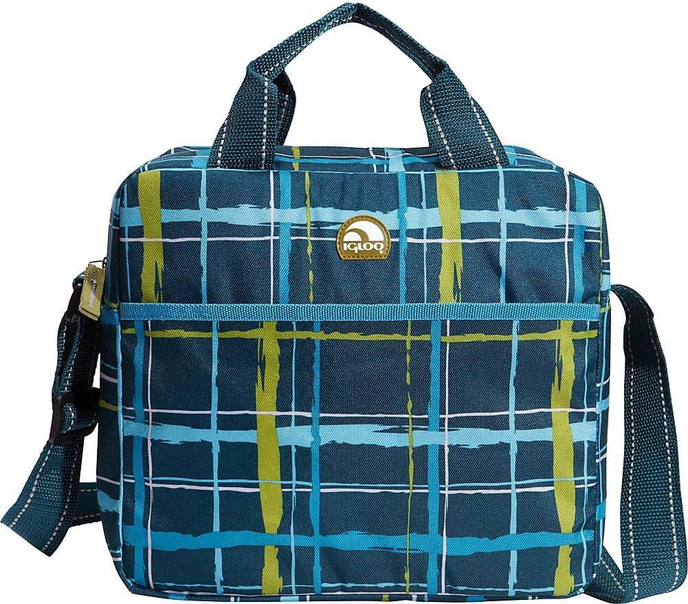 Alt View 4. Igloo - Igloo 12 Can Insulated Cross Body Personal Cooler - Tall Profile Accommodates Water Bottles, Sports Drinks & Lunch - Multi.