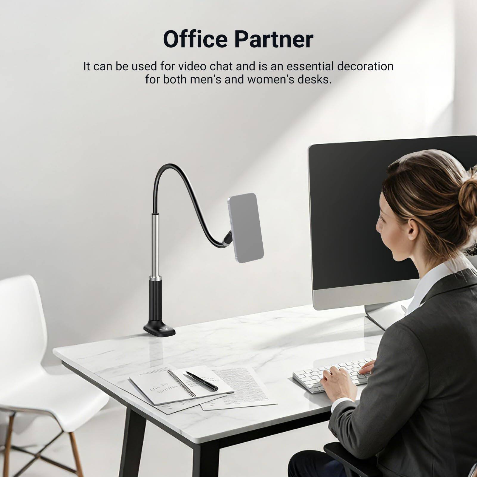 Office Partner

It can be used for video chat and is an essential decoration for both men's and women's desks.