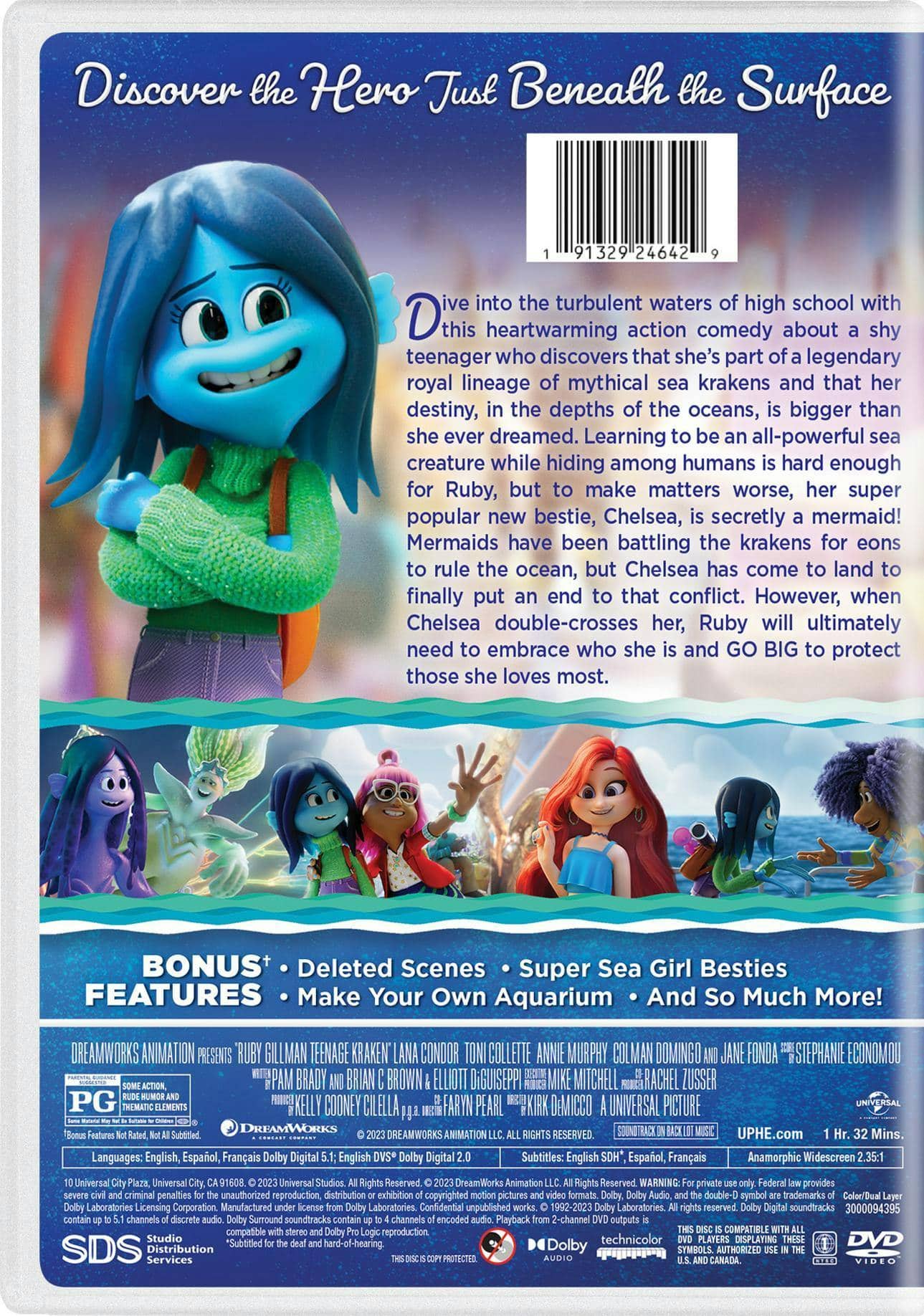 Ruby Gillman, Teenage Kraken [DVD] [Standard] - Best Buy
