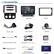 Accessories
- Machine
- Frame
- Power Cable
- GPS Antenna
- Speaker
- Antenna adapter cable
- USB Cable (4 pin / 6 pin)
- Canbus
- Antenna
- Reversing line Screw & Screwdriver
- Manual