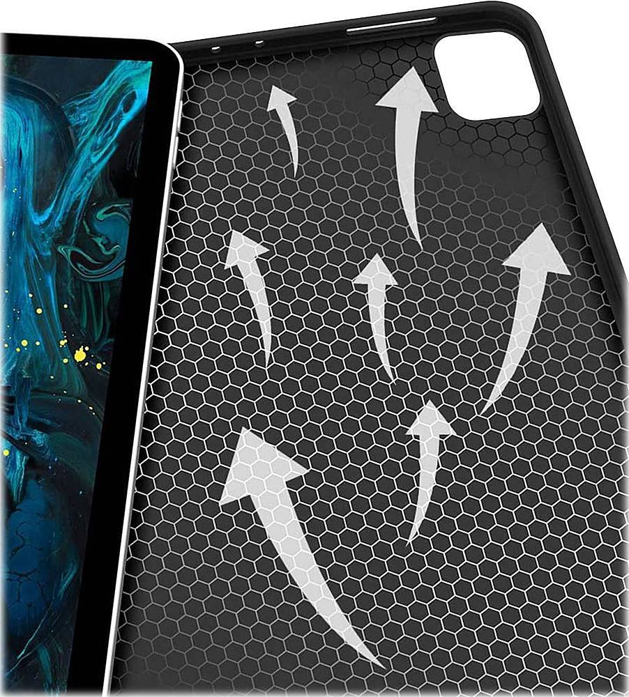 Alt View 14. SaharaCase - Marble Series Folio Case for Apple iPad Pro 11" (2nd, 3rd, and 4th Gen 2020-2022) - Green Marble.