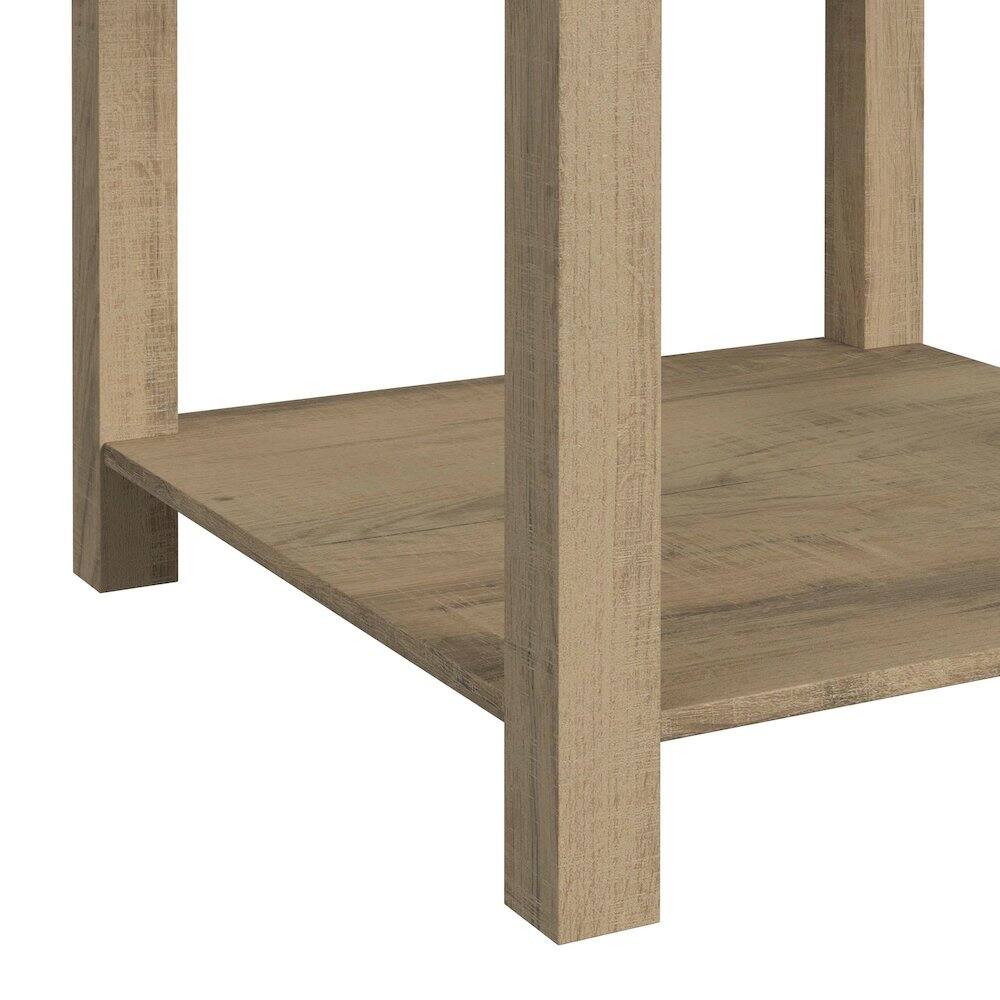 Angle. Picket House Furnishings - Holmes Three Pack Occasional Set in Brown - Brown.