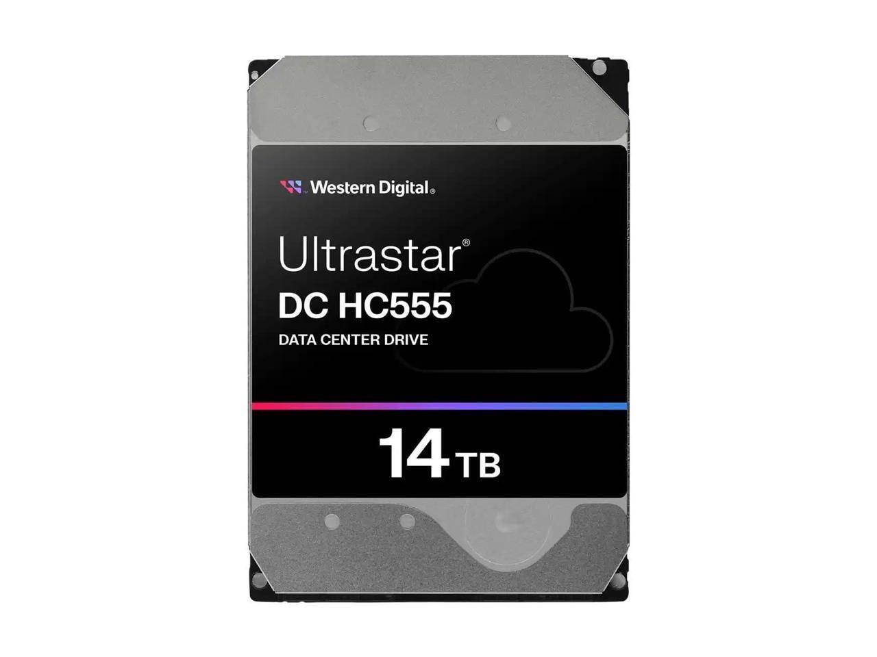 Western Digital  
Ultrastar DC HC555 DATA CENTER DRIVE  
14 TB