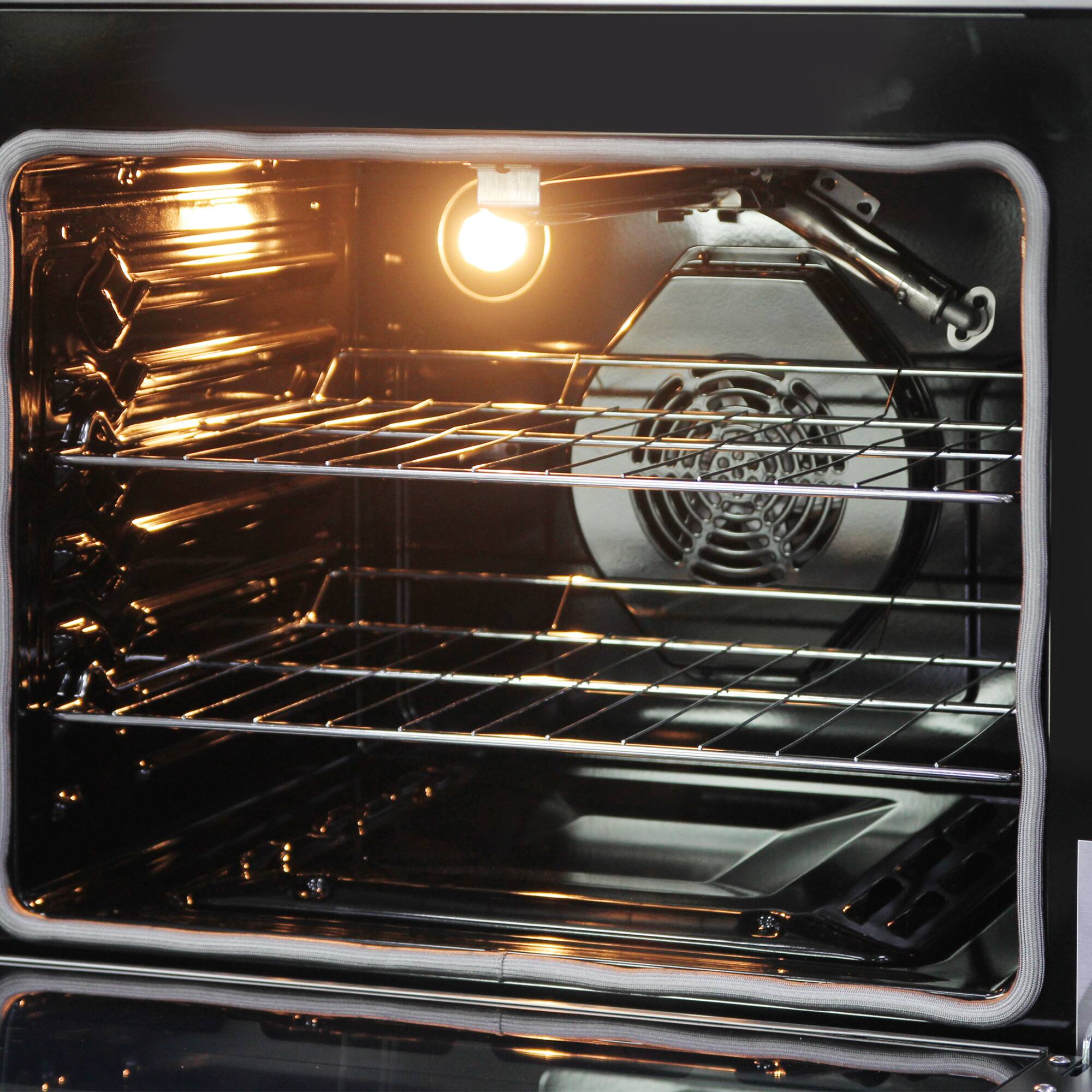 Alt View 6. RCA - R-RGH304SS 30 in. Heritage Collection 4.6 cu. ft. Gas Range with 4 Sealed Burners and Convection Oven - Stainless Steel.