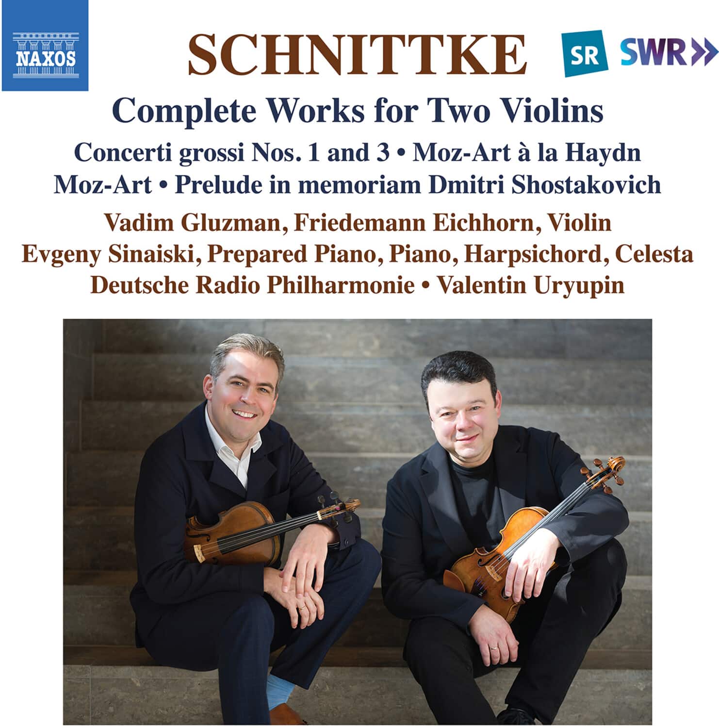 Vadim Gluzman - Schnittke: Complete Works for Two Violins   - COMPACT DISCS [CD] price history on PriceWatchPro