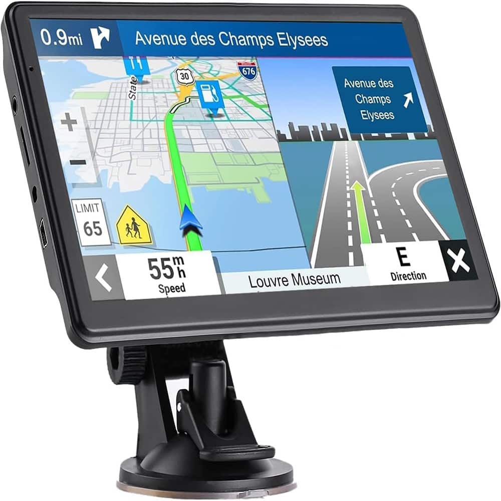 RTMB - 256-16GB GPS navigator with a 7-inch touch screen, 2025 maps