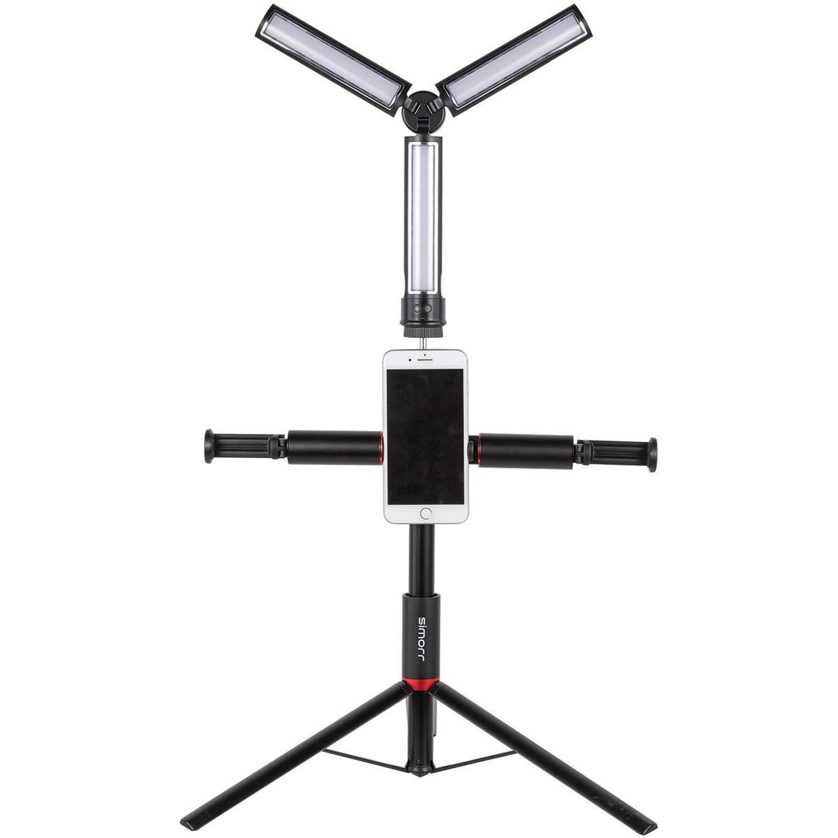Alt View 3. Smallrig - SmallRig simorr ST30 Multifunctional Live Streaming Tripod.