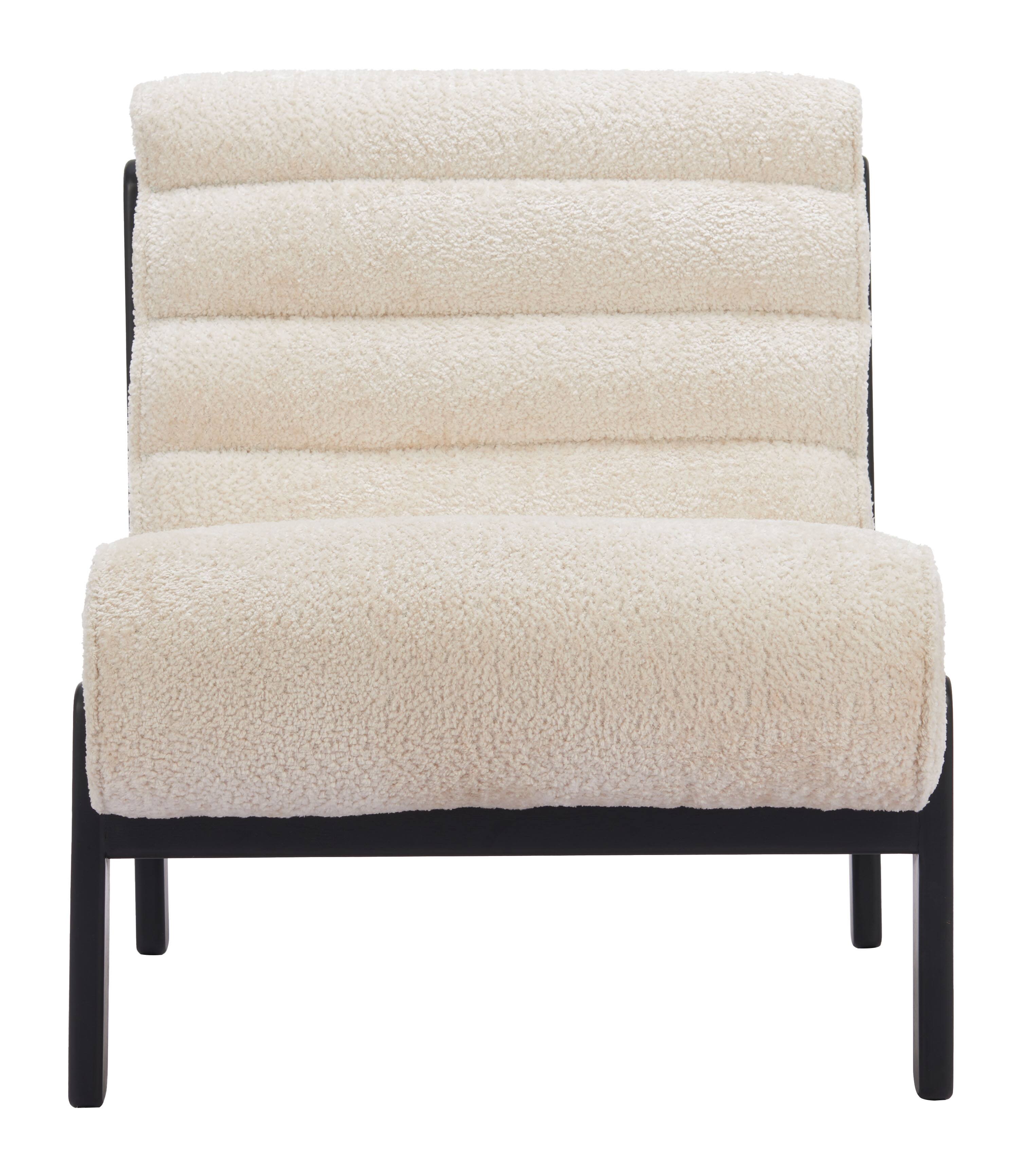 Alt View 1. Hivvago - Maki Accent Chair Beige - Beige.