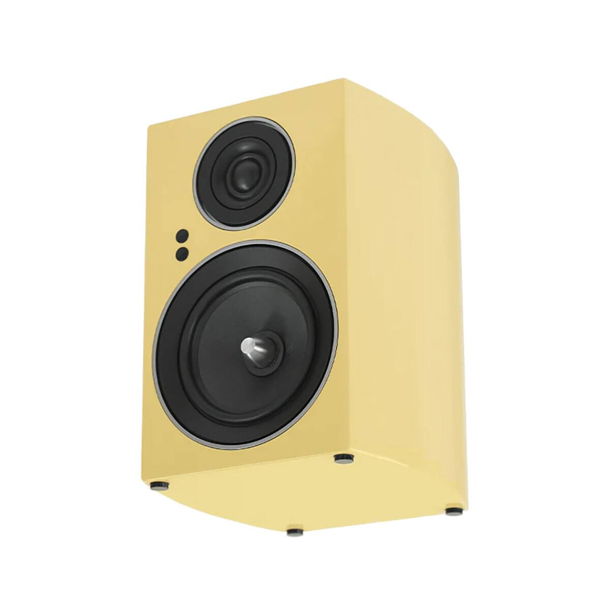 Alt View 5. Jamo - Jamo 2 Way Active BookshelfSpeaker High Gloss Yellow.