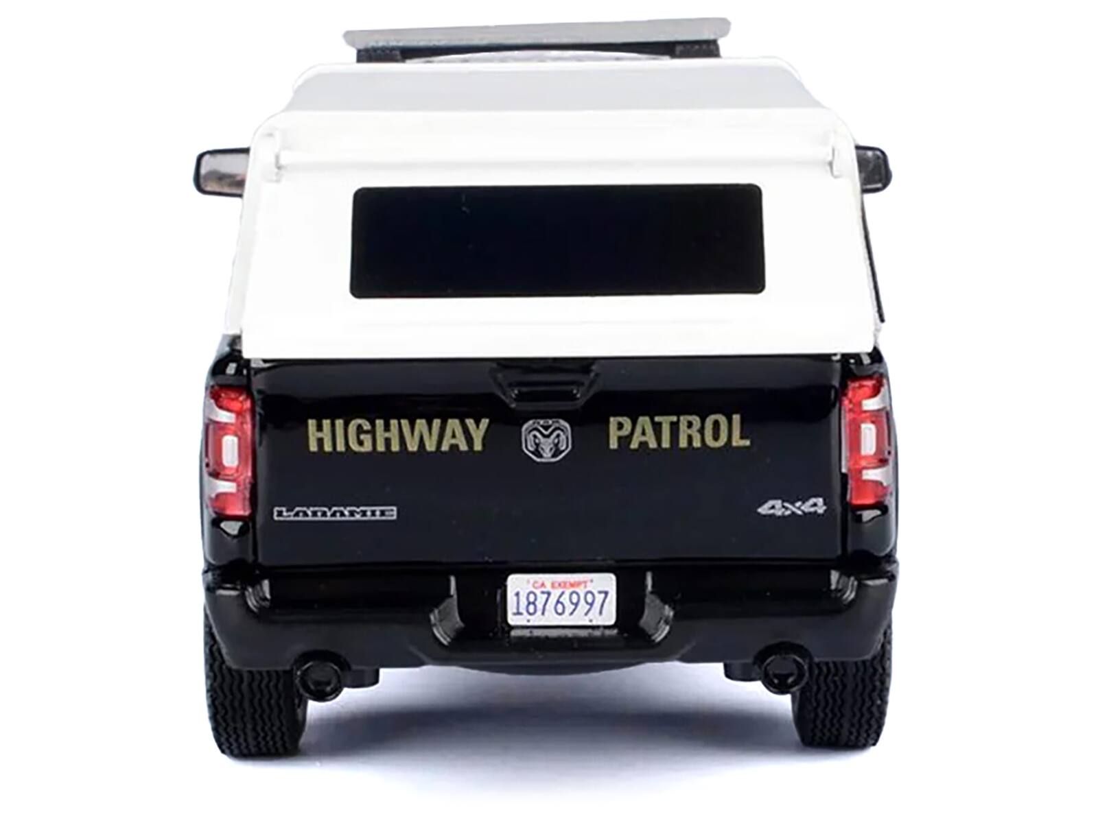 HIGHWAY PATROL  
LARAMIE  
4x4  
CA EXEMPT  
1876997