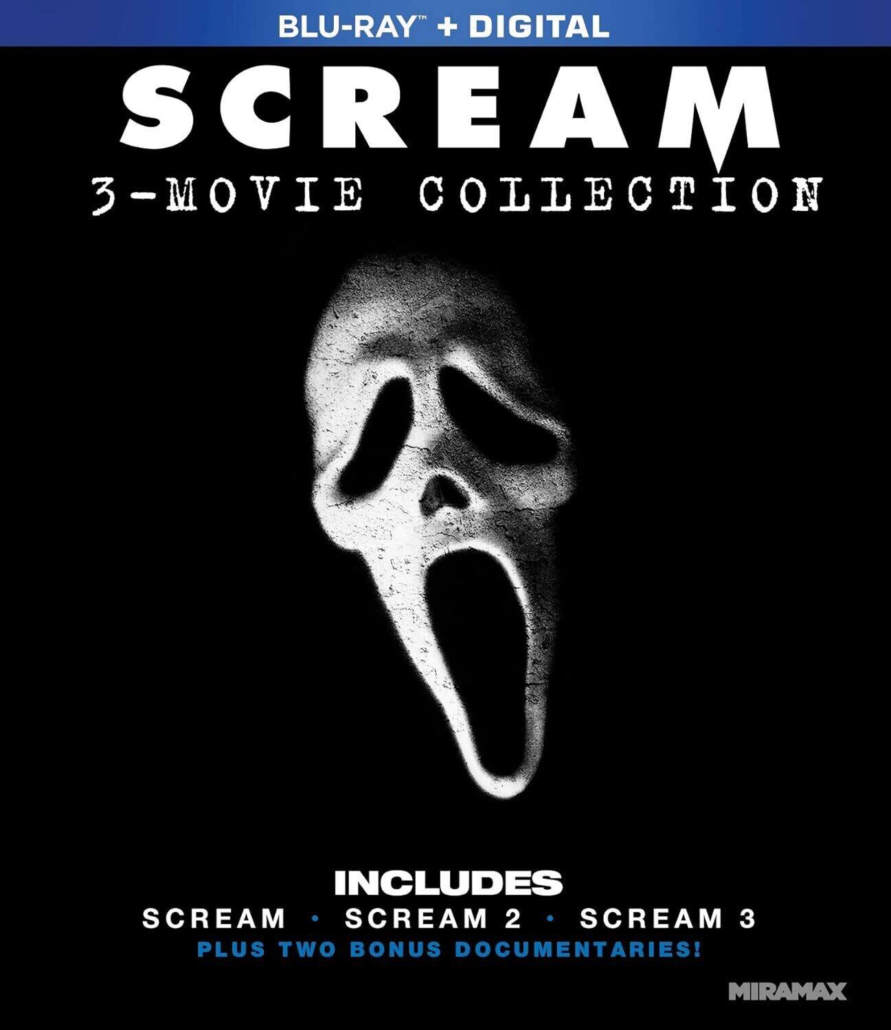 Scream: 3-Movie Collection   - BLU-RAY