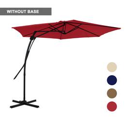 Boyel Living - 10 Ft. Outdoor Patio Cantilever Umbrella with Stand