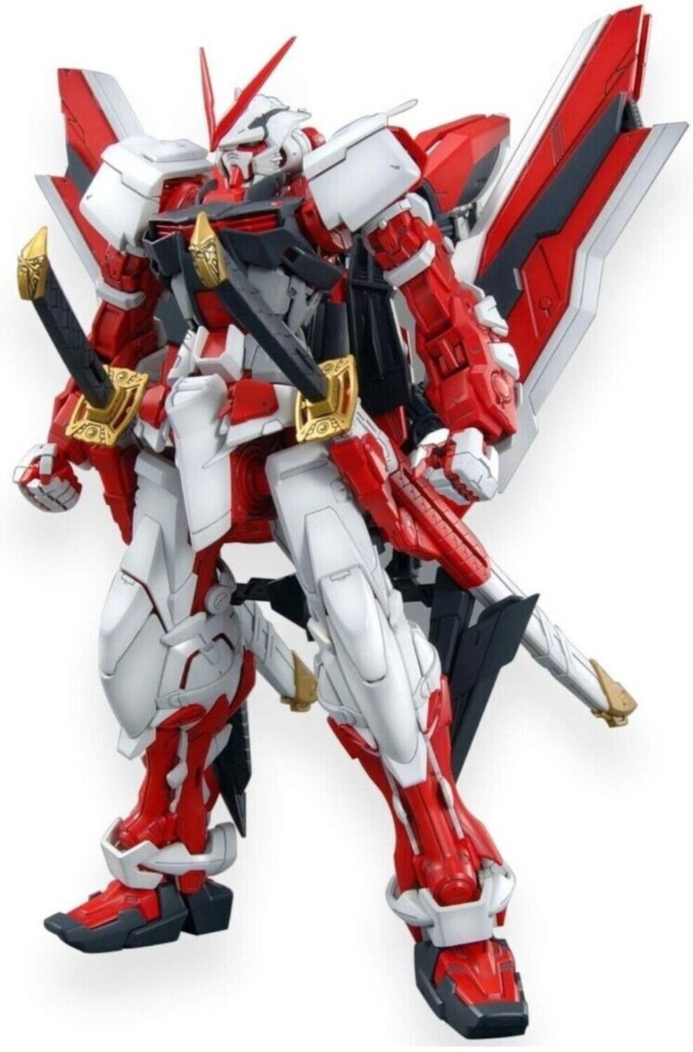 Alt View 3. Bandai - Bandai Hobby - MG 1/100 Astray Red Frame Revise   - COLLECTIBLES - Multicolor.