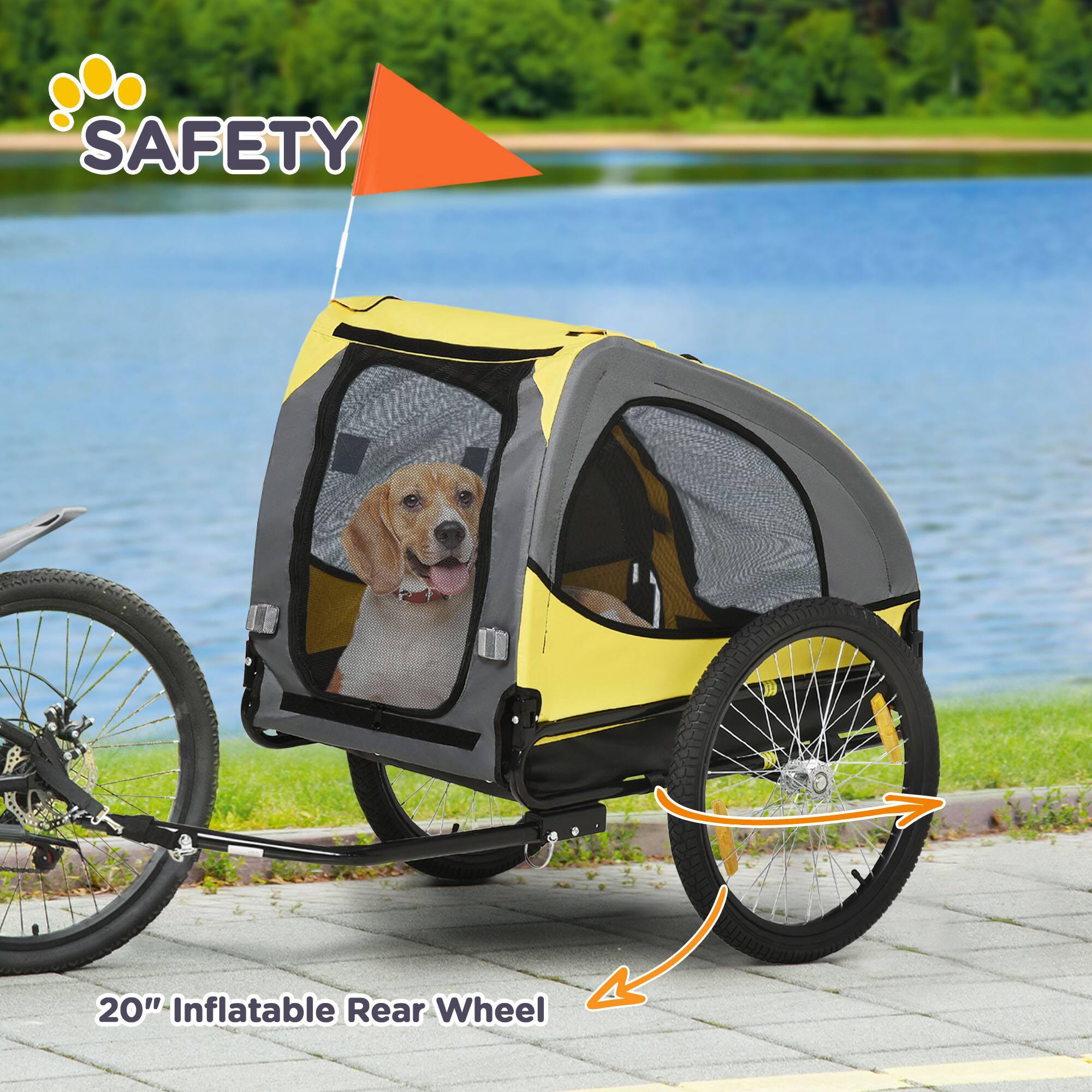 SAFETY

20" Inflatable Rear Wheel