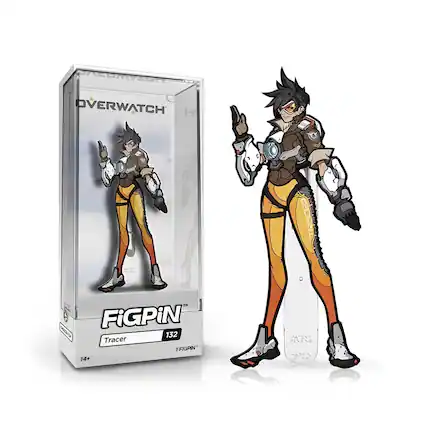 OVERWATCH H I 6 FiGPiN 132 Tracer I FIGPIN 14+ PATENT 2N3Nd VAZI % C.4