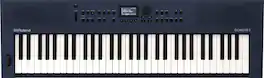 Roland - Music Creation Keyboard with 61 Note Touch-Sensitive Keys, ZEN-Core Engine Sounds, Auto-Accompaniment and Bluetooth - Midnight Blue