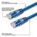 CAT 6 supports data transfer speeds up to 1 Gbps.
Standard RJ45 connection offers reliable data speeds, stability, and security.
100 ft length extends the reach of wired internet access.