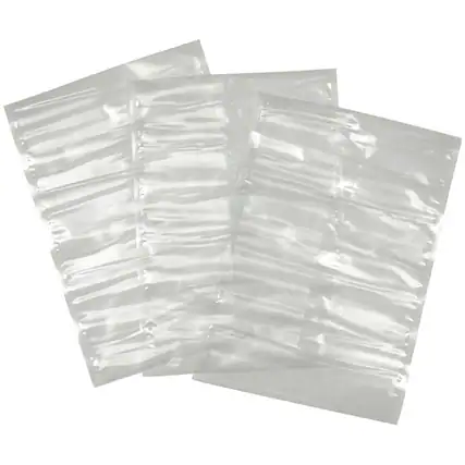 Front. Nesco - Precut Sealer Bags 50 Count Gallon - Clear.