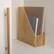 Alt View 11. Martha Stewart - Ryder Premium Single Slot Desktop Holder - Gold.