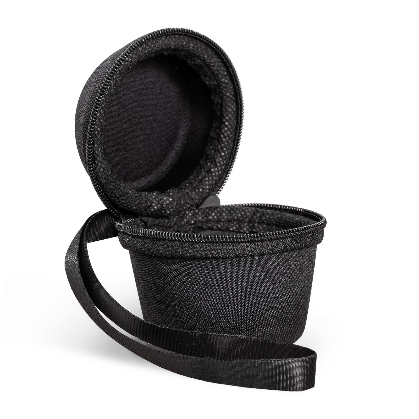 Pacoar Cade - White Noise Machine Mini Sound Adults Non-looping Sounds Timer Easy Pocket Travel Purple - Travel Case - Textile Black-Pocket Mini