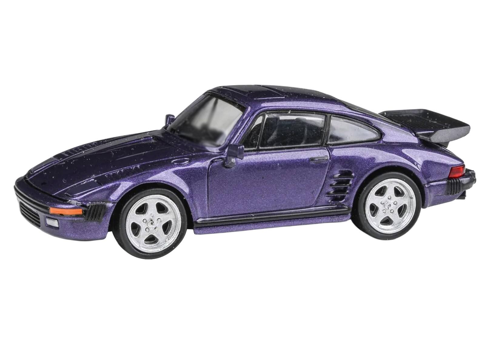 Alt View 4. Paragon - 1986 RUF BTR Slantnose Prussian Blue Metallic 1/64 Diecast Model Car by Paragon.