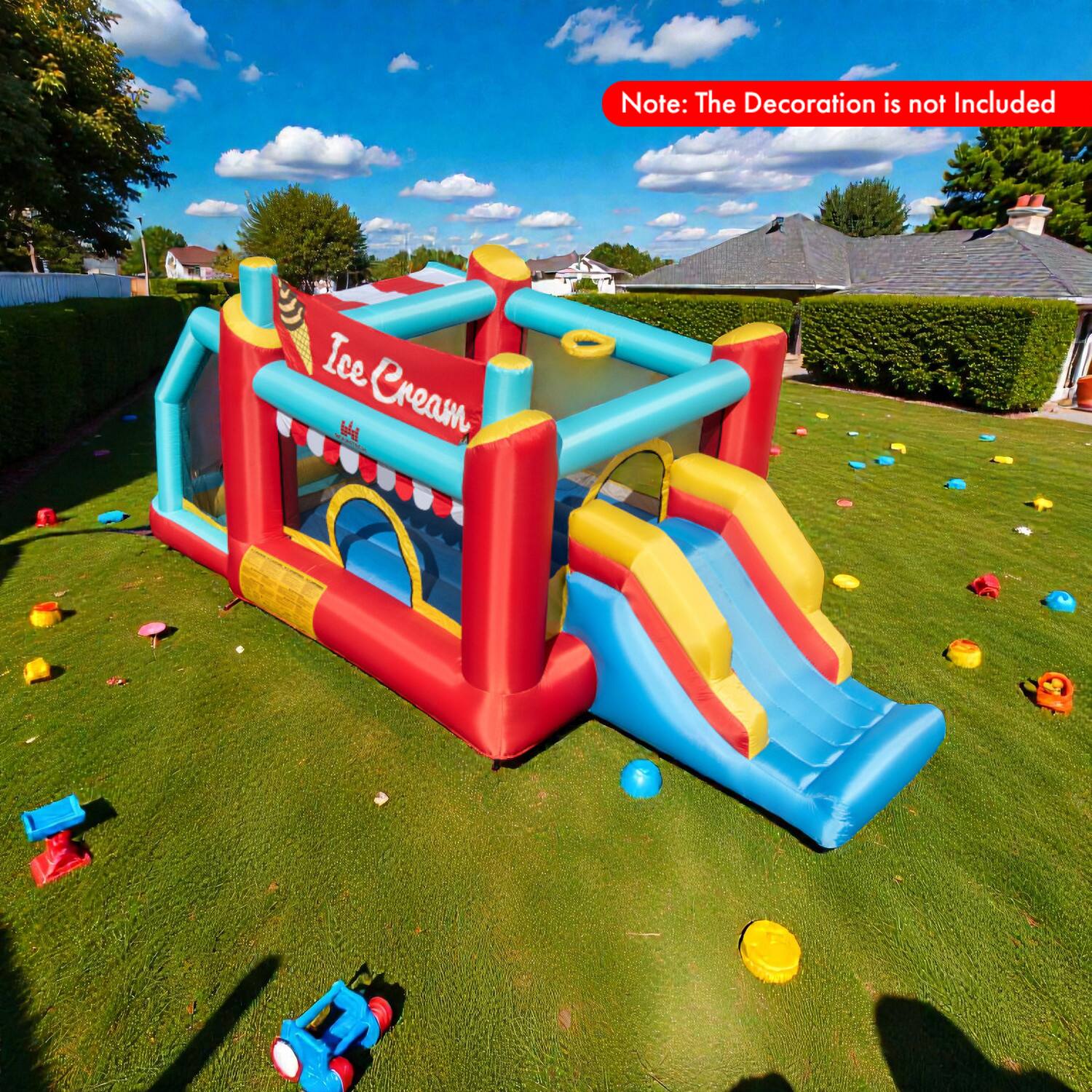 Note: The Decoration is not Included

Ice Cream