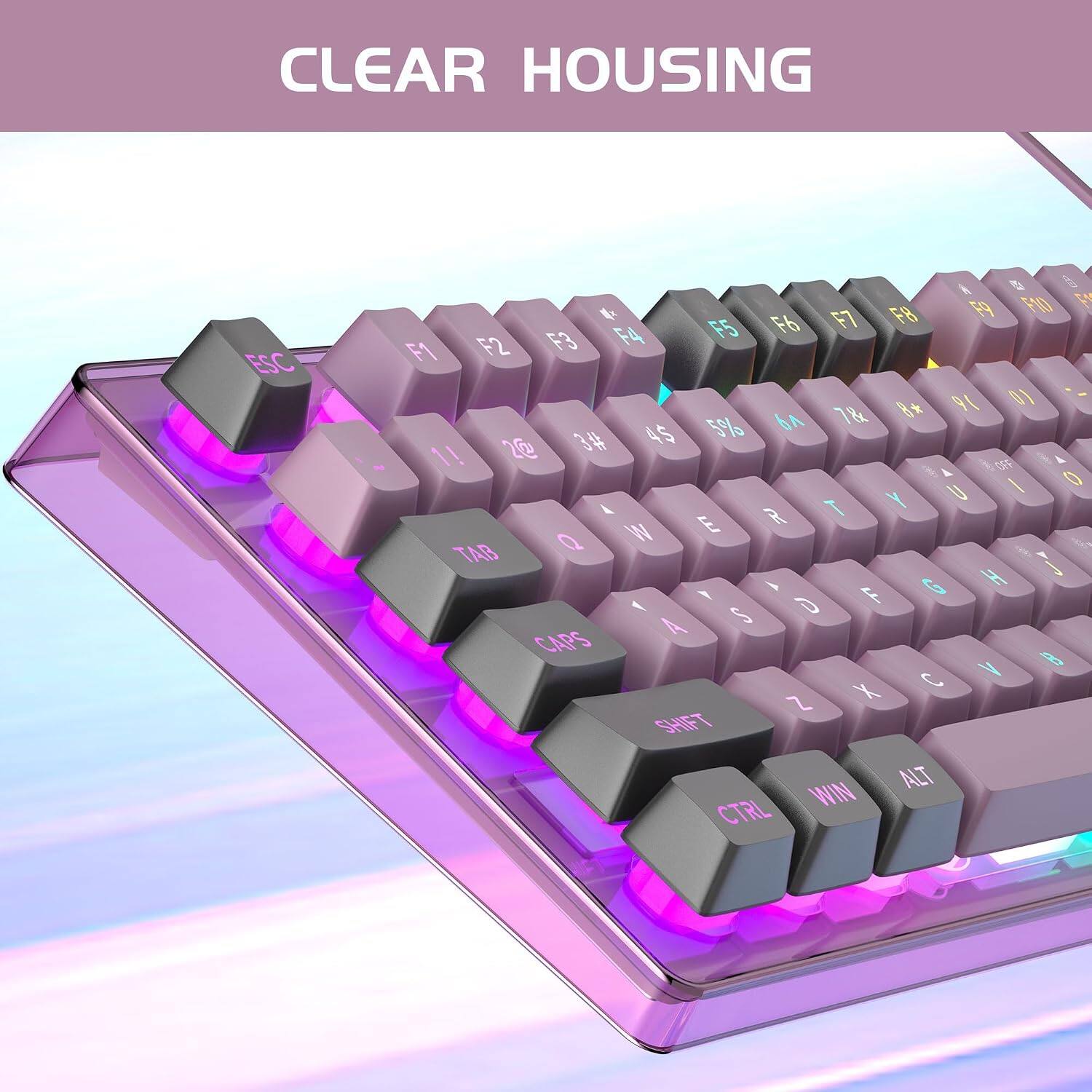 CLEAR HOUSING

ESC 4D 4x F9 F10 y F6 F7 F8 F3 F4 F5 F1 F2 8* 16 0) 5% 7& 2@ 3# 4$ 1! OFF U / A T Y E R Q W TAB A G H F S D A CAPS B V Z X SHIFT ALT CTRL WIN