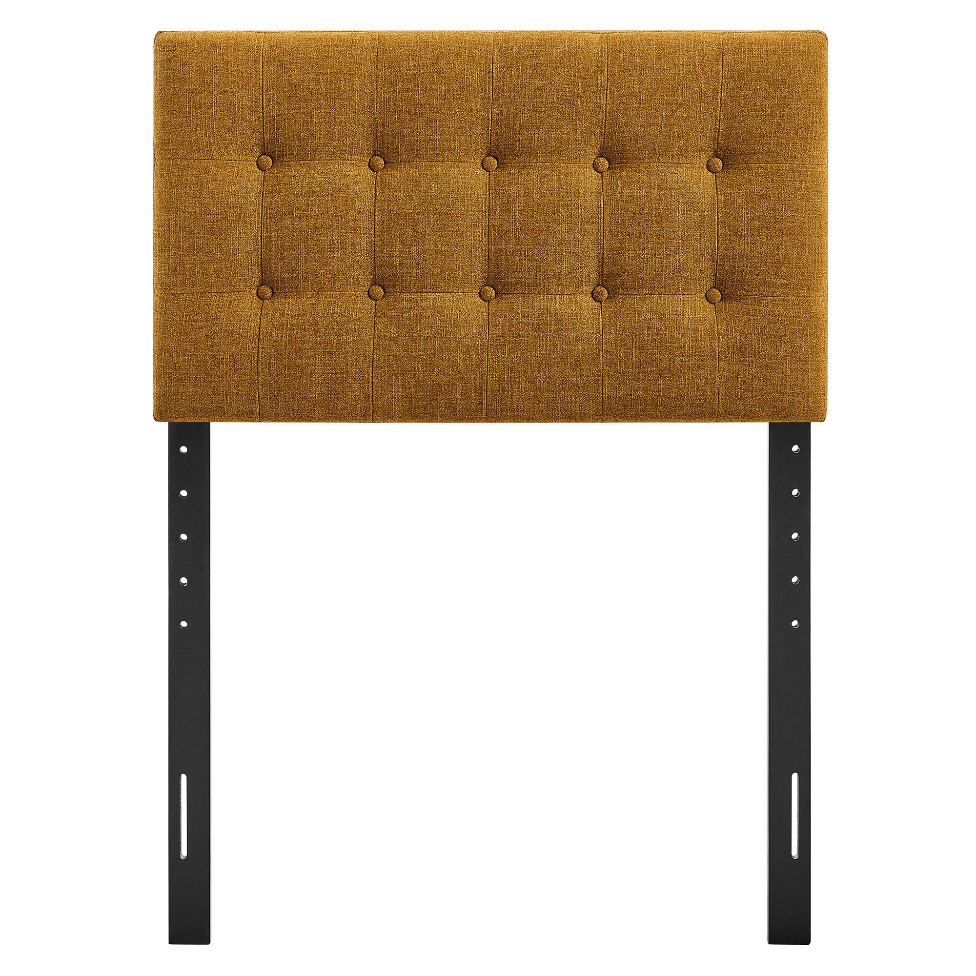 Alt View 2. Modway - Emily Upholstered Fabric Headboard by Modway - Copper.