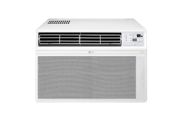 Front. LG - LG 18,000 BTU 208/230V, 15AMP ELECTRONIC SMART WAC W/REMOTE - WHITE.