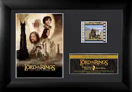 Trend Setters - Lord of the Rings: The Two Towers (20th Anniversary) Minicell FilmCells Framed Desktop Presentation - Multicolor