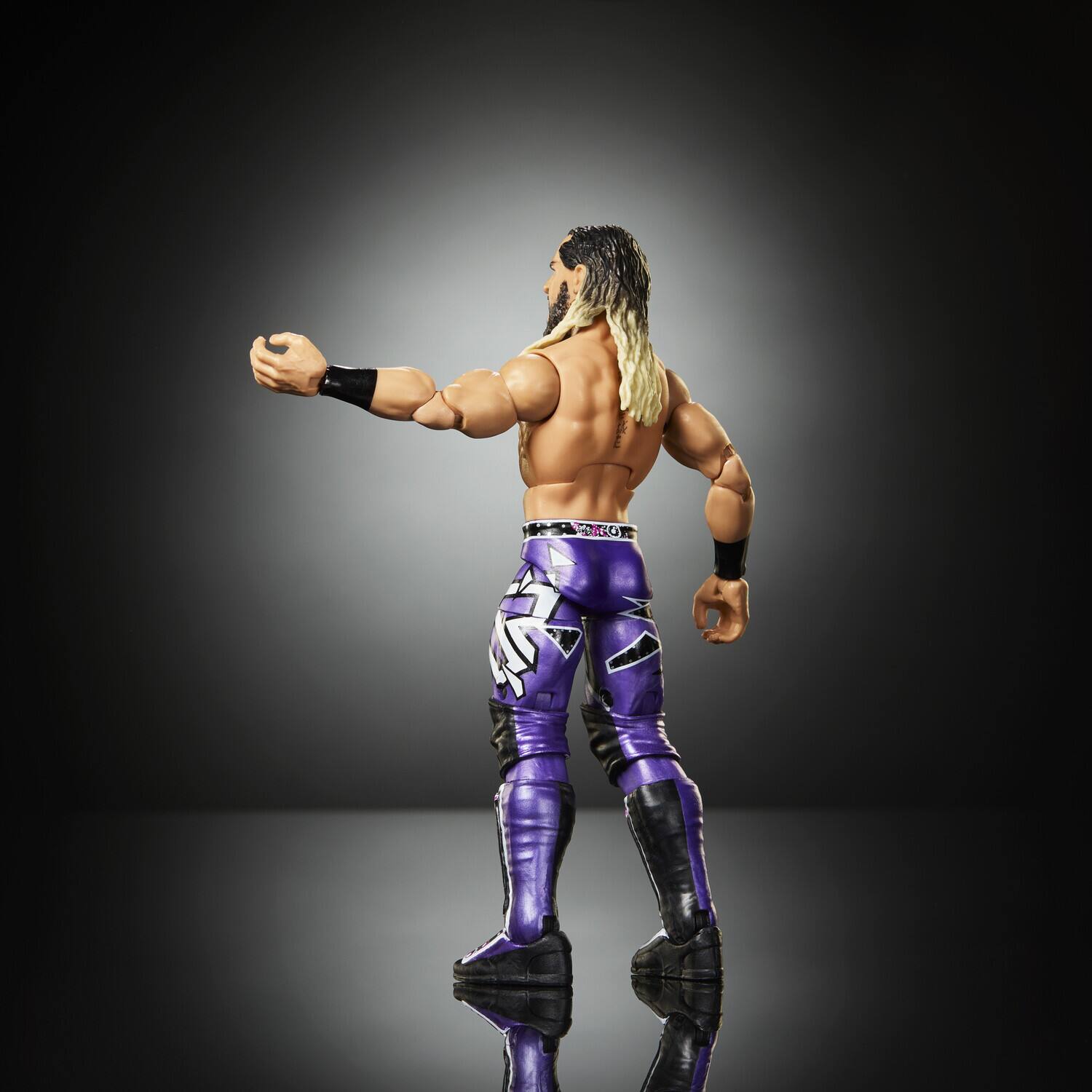 Alt View 2. Mattel - Mattel Collectible - WWE Elite Collection: Top Picks 6" Seth Rollins Action Figure   - COLLECTIBLES - Multicolor.