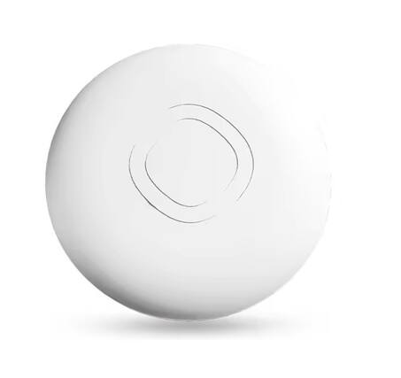 Front. Cluzine - Smart Anti-Lost Tracker Compatible with Google Android, Luggage Suitcase Bag Positioning Locator White - White.