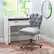 Alt View 18. Office Star Products - Kaynorth Button-Tufted French Country Office Chair - Black.