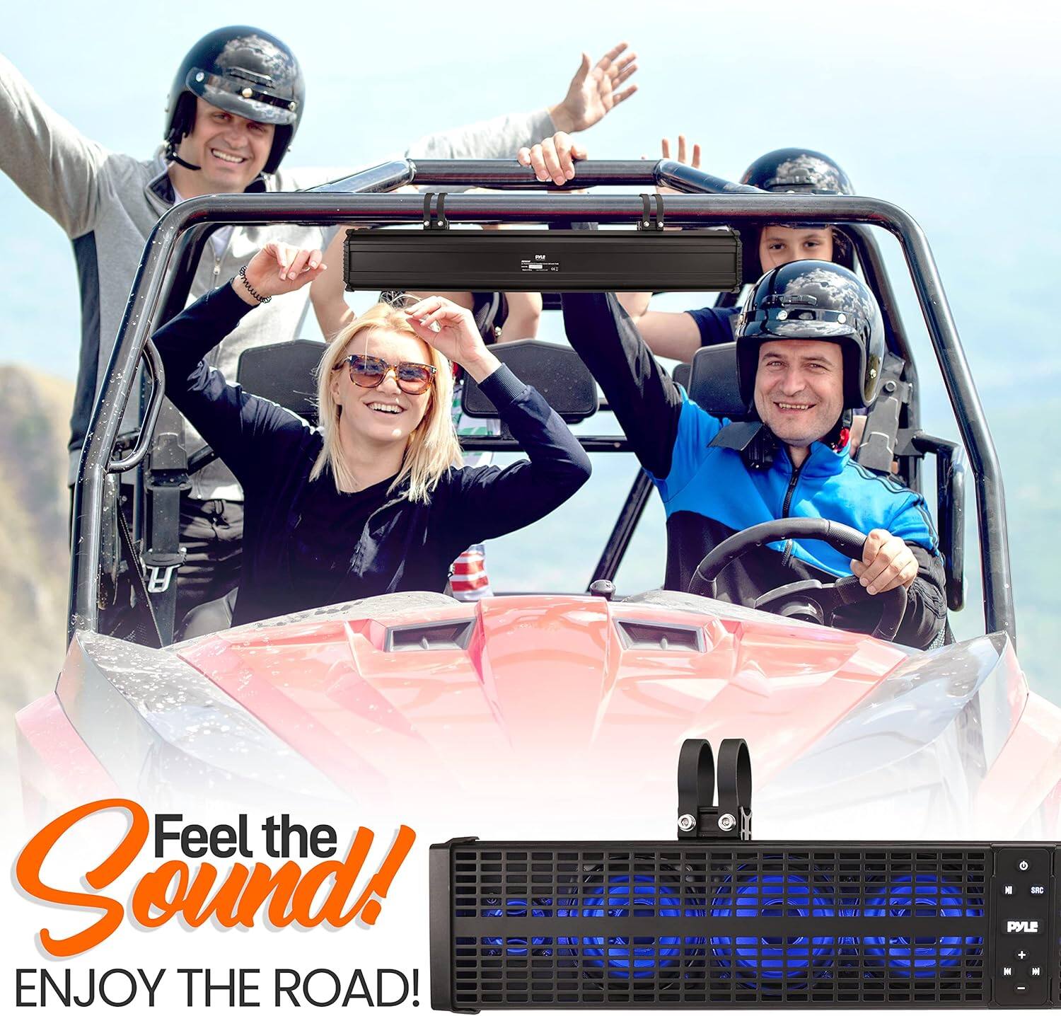 Feel the Sound!  
ENJOY THE ROAD!  
- PYLE
