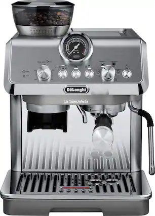 COARSE FINE 15 13 11 9 7 5 3 1
opta dena
- ielemph D-
Dose evel
n
10 30 Min 40 x2 x1 OK
Espresso Americano Cold Brew hot water
DeLonghi La Specialista
INSERT CLOSE
