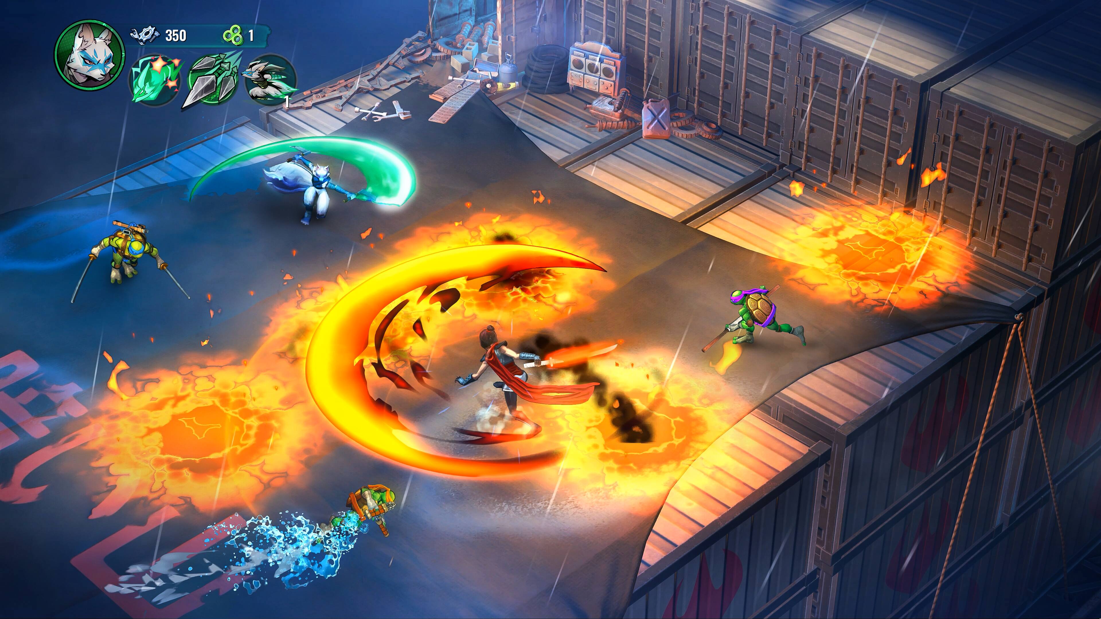 Alt View 1. Nighthawk Interactive - Teenage Mutant Ninja Turtles Splintered Fate.