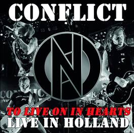Conflict - To Live On In Hearts: Live In Holland - Transparent Red Vinyl - VINYL LP