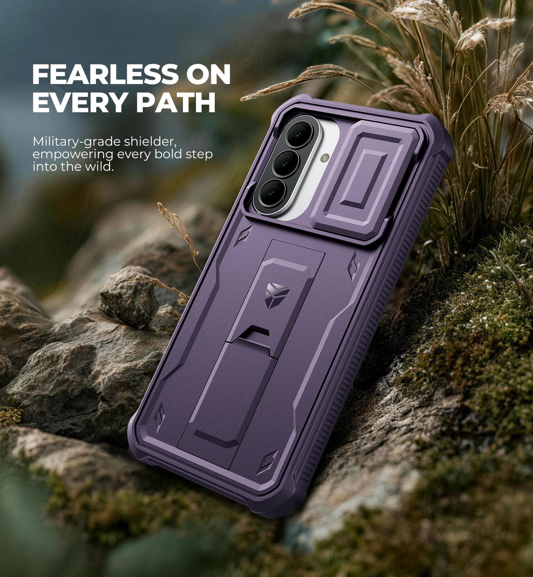 FEARLESS ON EVERY PATH

Military-grade shielder, empowering every bold step into the wild.