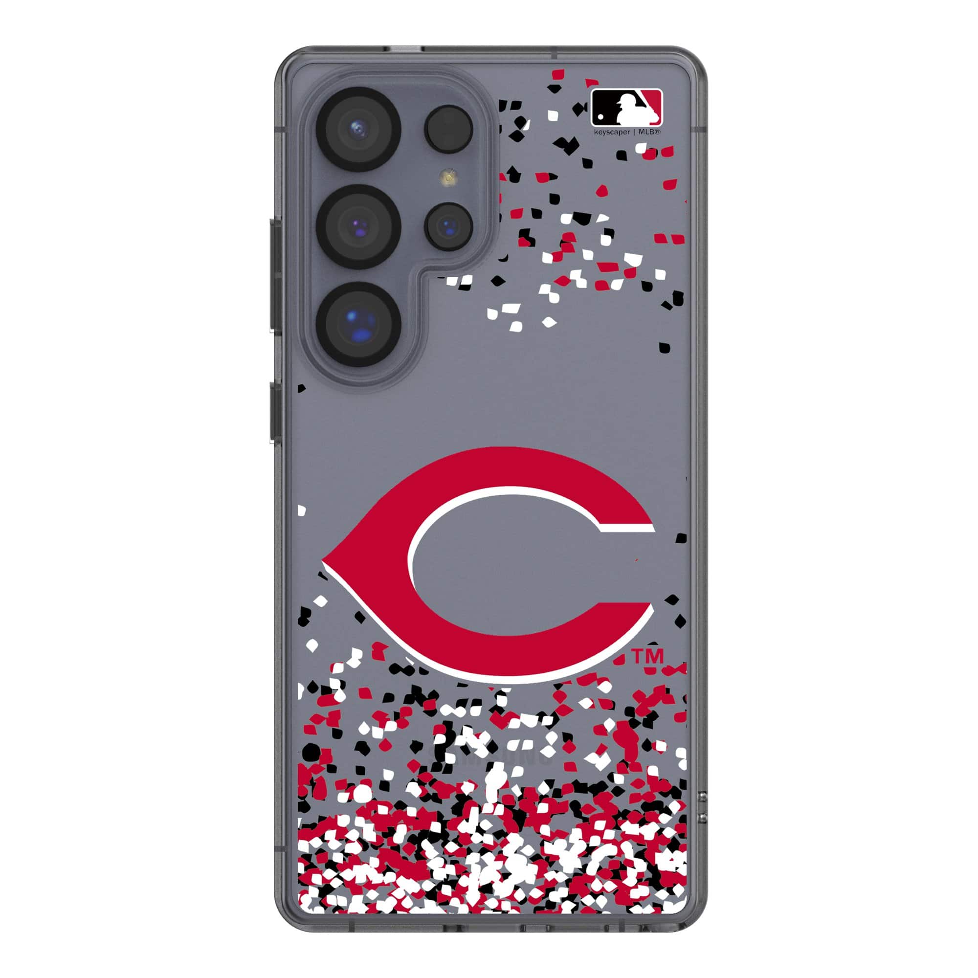 Keyscaper - MLB - Cincinnati Reds Galaxy S8 Confetti Design Clear Case - S21 Plus - Multicolor price history on PriceWatchPro