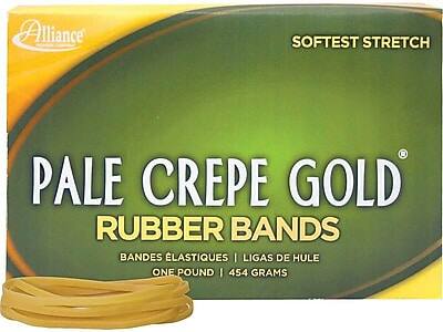 Alliance
SOFTEST STRETCH
PALE CREPE GOLD
RUBBER BANDS
BANDES ÉLASTIQUES | LIGAS DE HULE
ONE POUND | 454 GRAMS